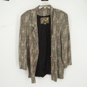 A12 DELAH VINTAGE PLUS SIZED BLAZER
